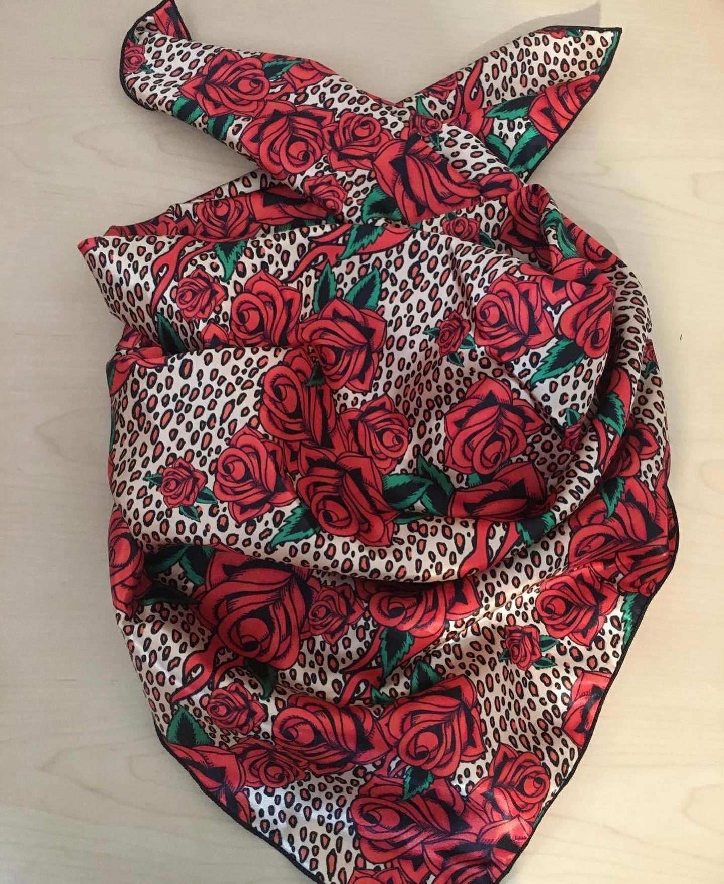 Cheetah with Roses PRE-ORDER