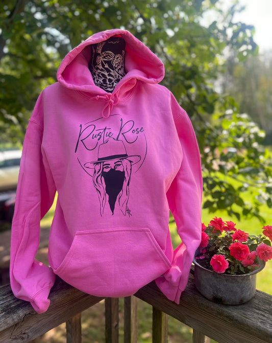 Neon Pink Hoodie