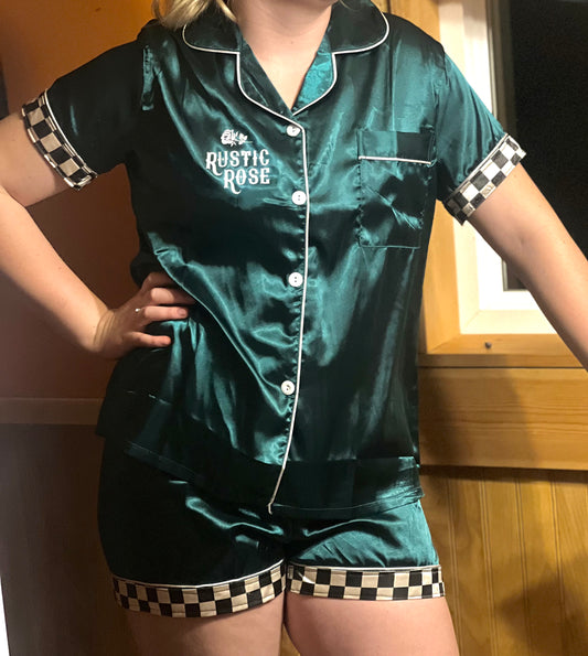 Green Pajama Set